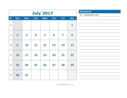 july 2017 calendar wikidatesorg