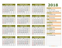 calendar wikidates word pdf