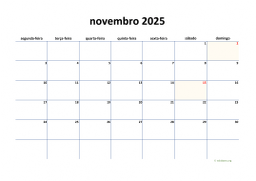 calendário 2025 04