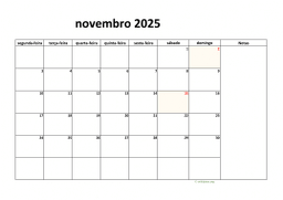 calendário 2025 08