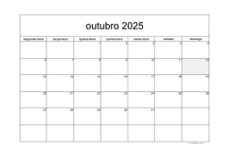 calendário 2025 05