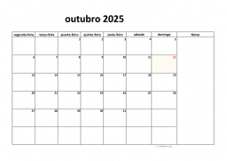 calendário 2025 08