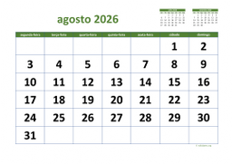 calendário 2026 03