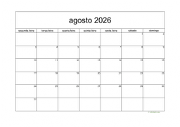 calendário 2026 05