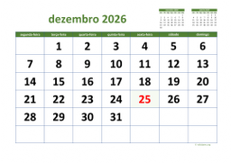 calendário 2026 03