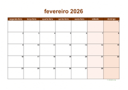 calendário 2026 06