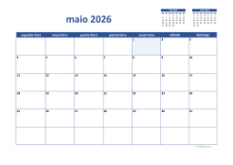 calendário 2026 02