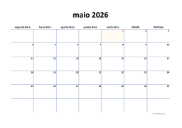 calendário 2026 04