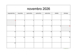 calendário 2026 05