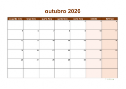 calendário 2026 06