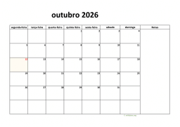 calendário 2026 08