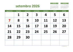 calendário 2026 03