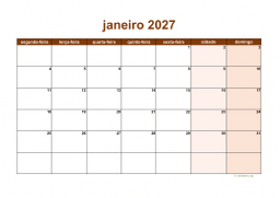 calendário 2027 06