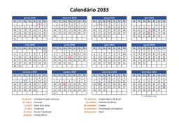 calendário anual 2033 04