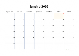 calendário mensal 2033 04