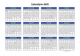 calendário anual 2035 03