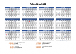 calendário anual 2037 04