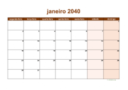calendário mensal 2040 06