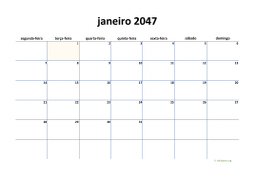 calendário mensal 2047 04