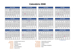 calendário anual 2048 04