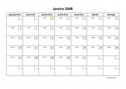 calendário mensal 2048 01