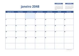 calendário mensal 2048 02