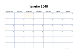 calendário mensal 2048 04