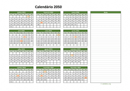 calendário anual 2050 01