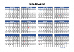 calendário anual 2060 03