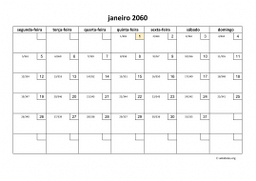 calendário mensal 2060 01
