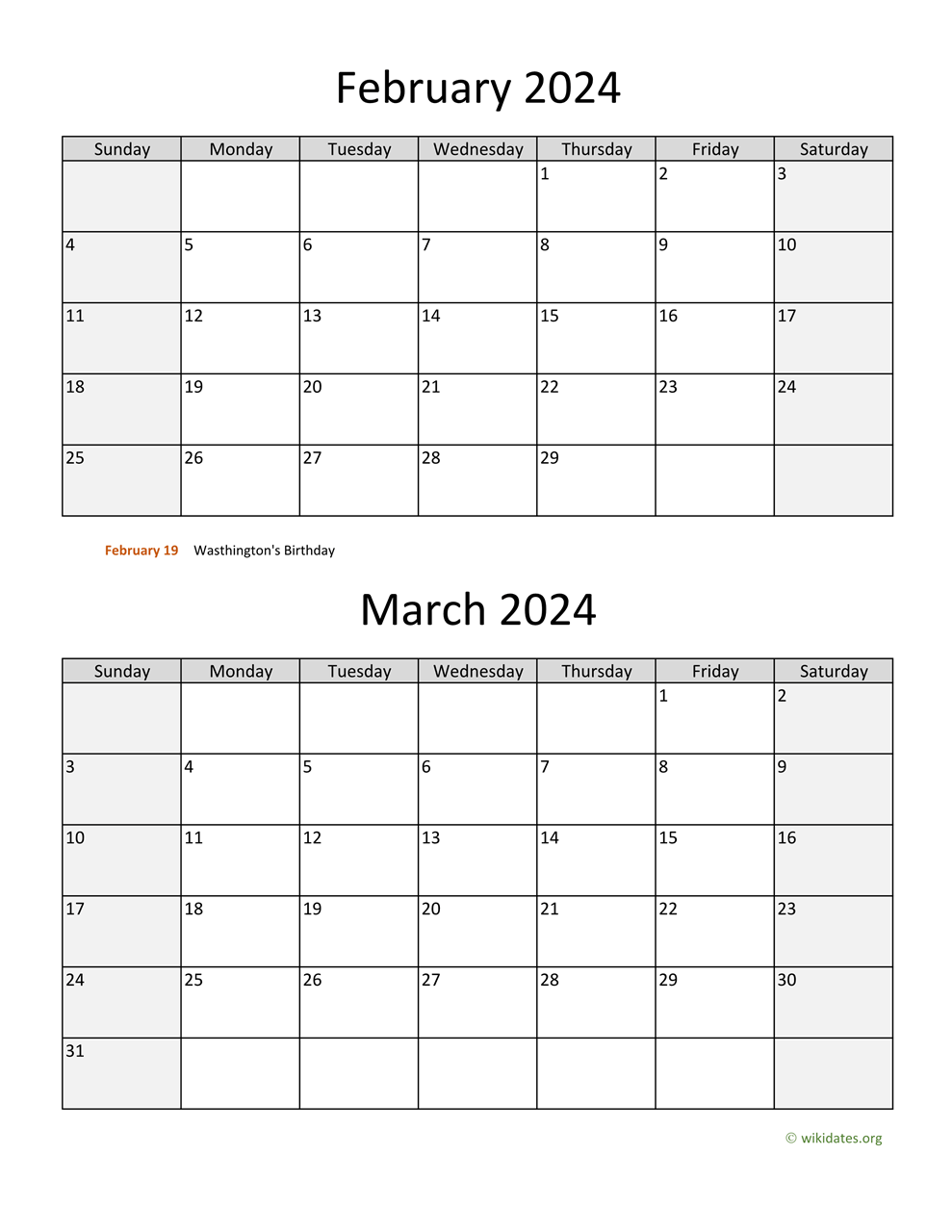 january february and march 2024 calendar calendar options january