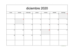 calendario diciembre 2020 05