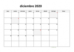 calendario diciembre 2020 08