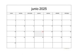 calendario junio 2025 05