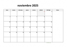 calendario noviembre 2025 08