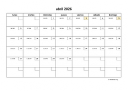 calendario abril 2026 01