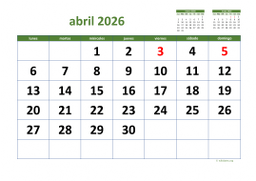 calendario abril 2026 03