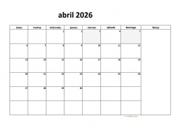 calendario abril 2026 08