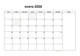 calendario enero 2026 08