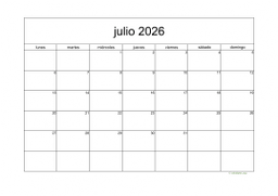 calendario julio 2026 05