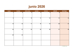 calendario junio 2026 06