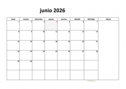 calendario junio 2026 08