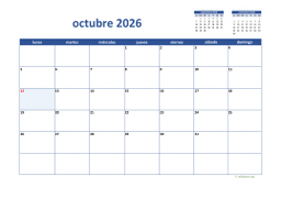 calendario octubre 2026 02