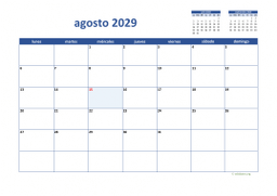 calendario agosto 2029 02