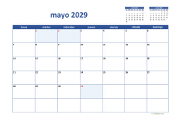 calendario mayo 2029 02