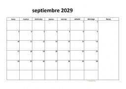 calendario septiembre 2029 08