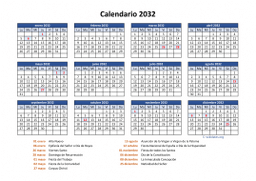 calendario anual 2032 05