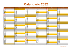 calendario anual 2032 09