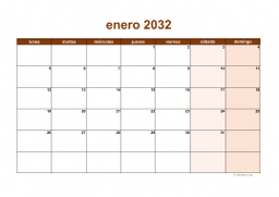 calendario mensual 2032 06