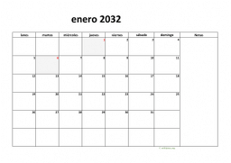 calendario mensual 2032 08